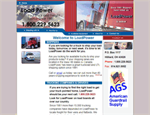 Tablet Screenshot of loadpower.com